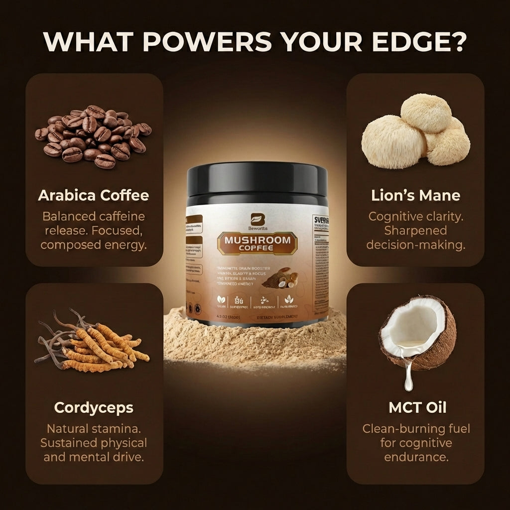 MycoVéda™ Mushroom Protein Coffee