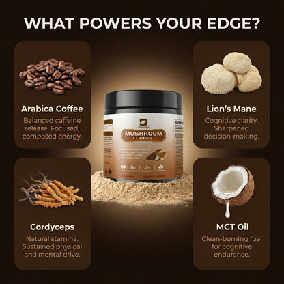 MycoVéda™ Mushroom Protein Coffee