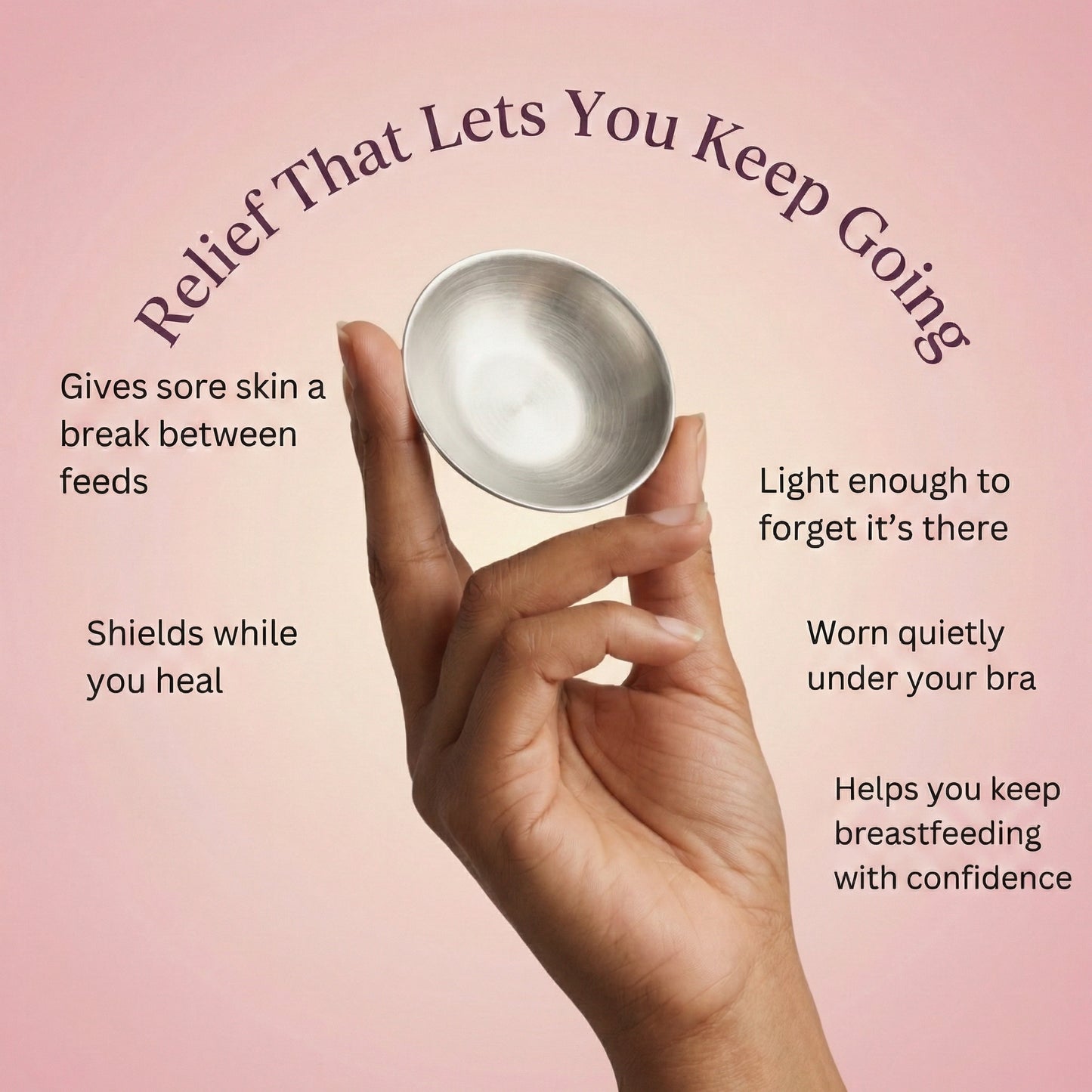 NipSilver Nursing Cups